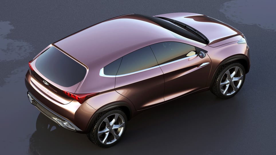 chery tx concept desde arriba